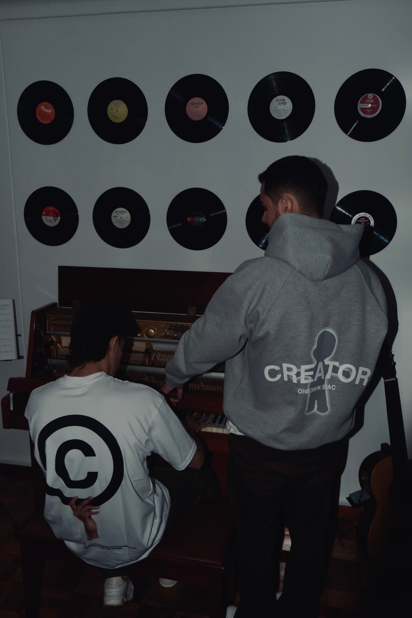 “Creator” Grey Hoodie