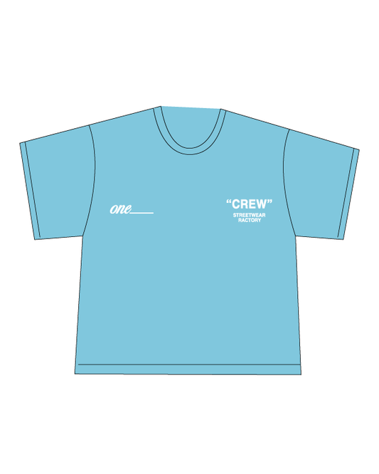 Blue basic T-shirt