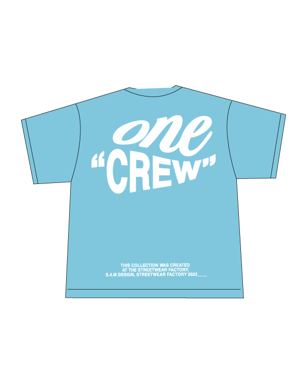 Blue basic T-shirt