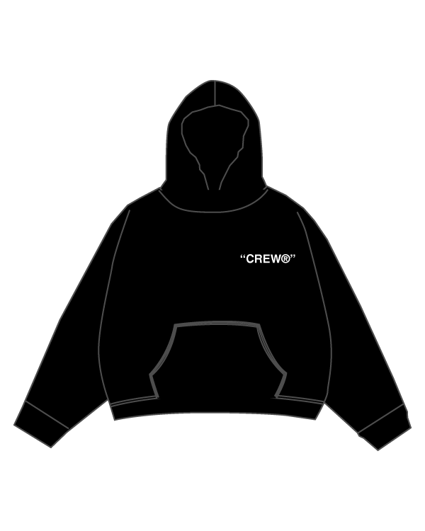 Black Basic Hoodie